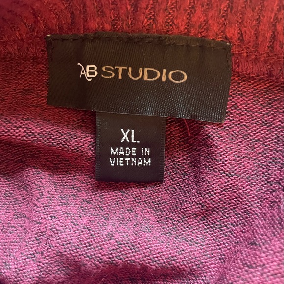 New Burgundy Cowl Neck Sweater - Picture 4 of 4